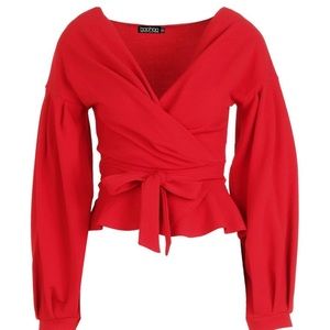 Boohoo Off The Shoulder Blouse